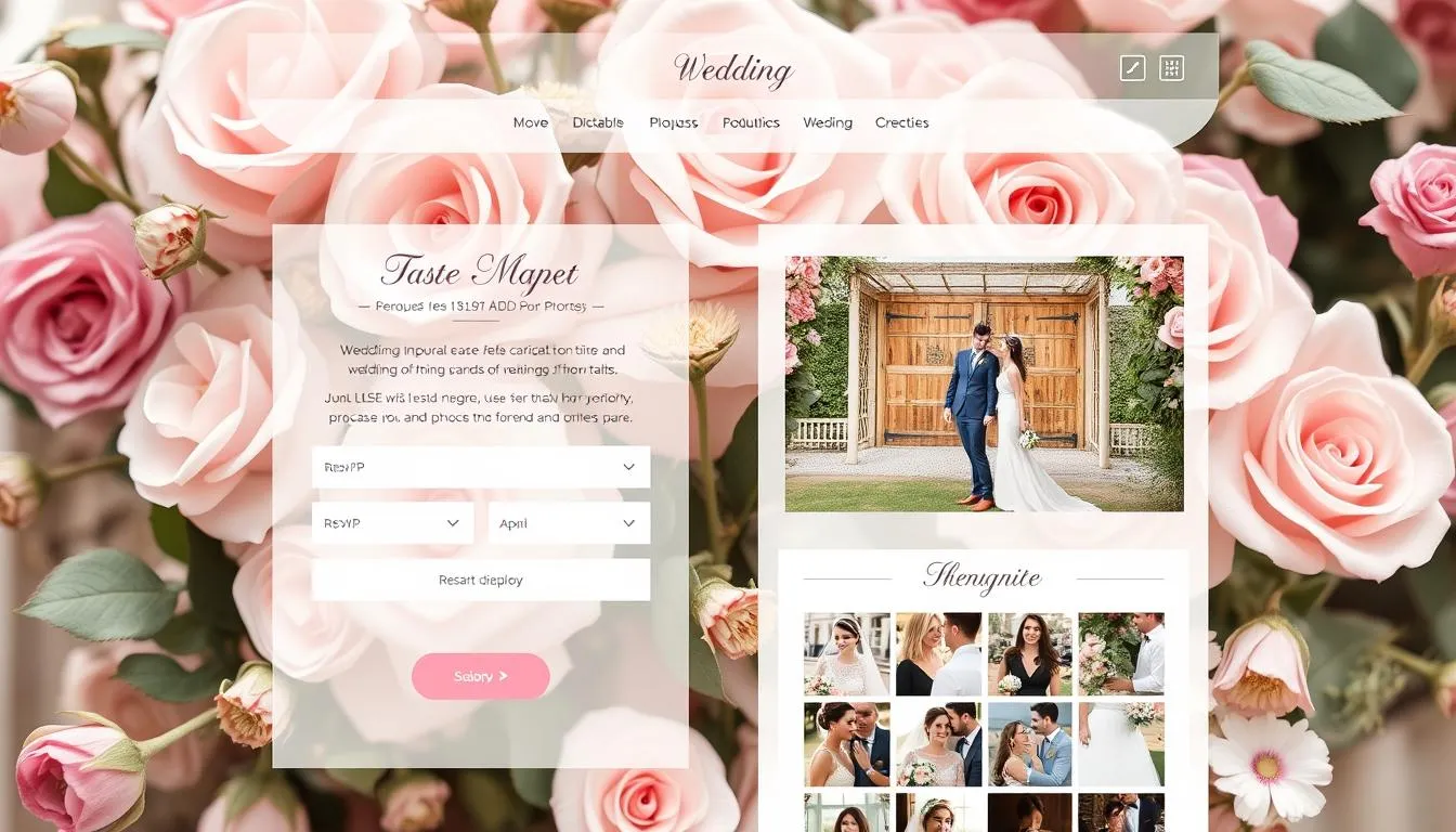 site internet pour mariage